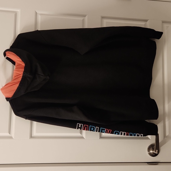 Six Flags Harly Quinn Black Graphic Hoodie - Picture 4 of 6